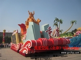 玻璃鋼彩車