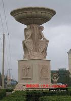 砂巖雕塑/人造砂巖浮雕/北京羅馬柱/花盆